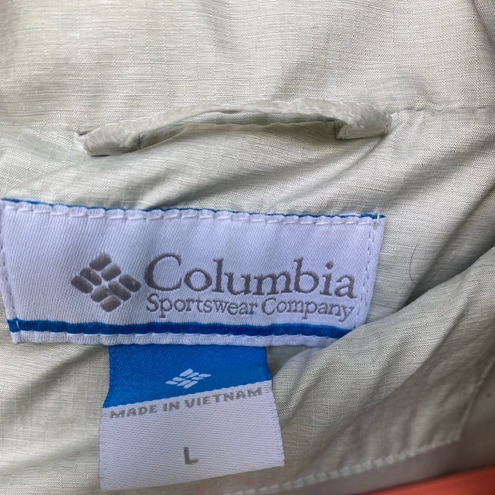 Columbia Light Gray Sportswear Jacket